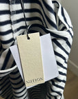 Nation LA 100% Cotton Navy Striped Cotton Rosie Mini Dress