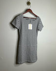 Nation LA 100% Cotton Navy Striped Cotton Rosie Mini Dress