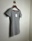 Nation LA 100% Cotton Navy Striped Cotton Rosie Mini Dress