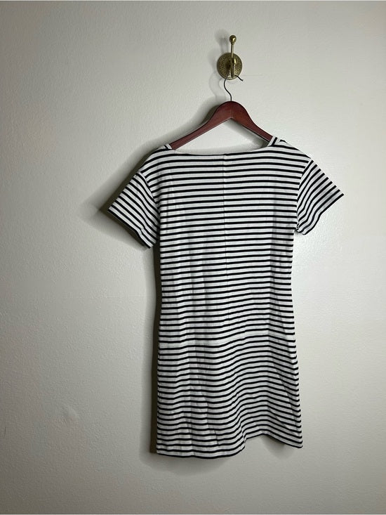 Nation LA 100% Cotton Navy Striped Cotton Rosie Mini Dress