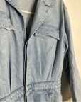 Citizens of Humanity 100% Organic Cotton Gema Utility Style Denim Coverall Jumpsuit