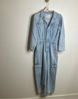 Citizens of Humanity 100% Organic Cotton Gema Utility Style Denim Coverall Jumpsuit