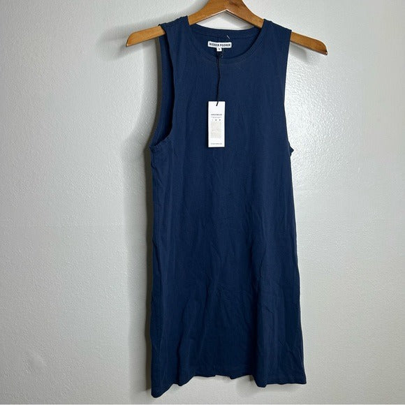 Richer Poorer Richer Poorer 100% Cotton Navy Blue Tank Dress - Cotton