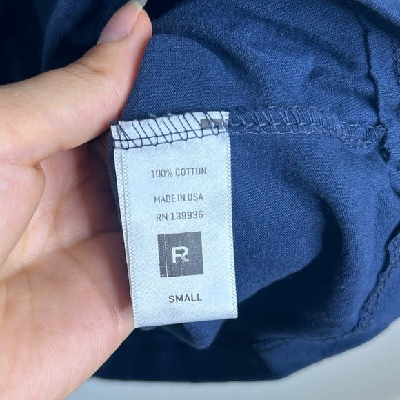 Richer Poorer 100% Cotton Navy Blue Tank Dress