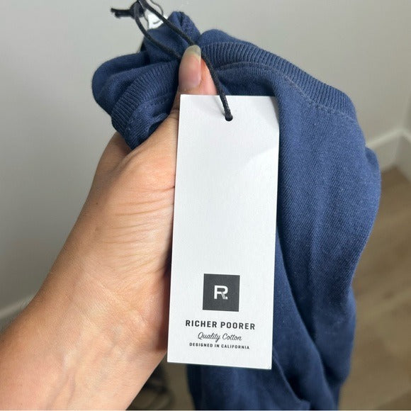 Richer Poorer 100% Cotton Navy Blue Tank Dress