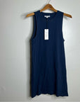 Richer Poorer 100% Cotton Navy Blue Tank Dress