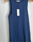 Richer Poorer 100% Cotton Navy Blue Tank Dress