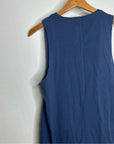 Richer Poorer 100% Cotton Navy Blue Tank Dress