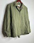 Xirena 100% Cotton Gauze Tyler Shirt in Dark Seagrass
