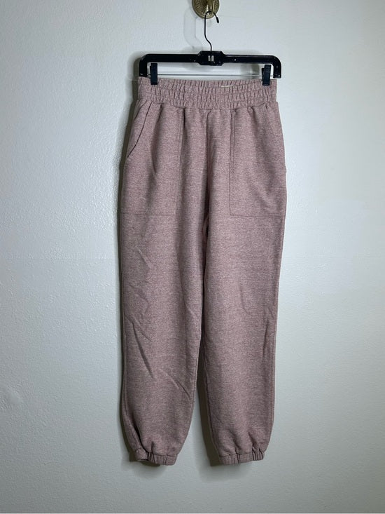 Ag Adriano Goldschmied AG 100% Cotton Heathered Pink Jogger Sweatpant - Cotton
