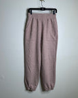 AG 100% Cotton Heathered Pink Jogger Sweatpant