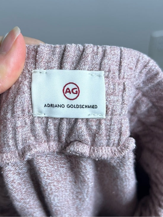 AG 100% Cotton Heathered Pink Jogger Sweatpant
