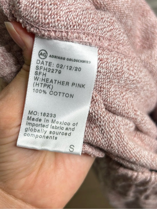 AG 100% Cotton Heathered Pink Jogger Sweatpant