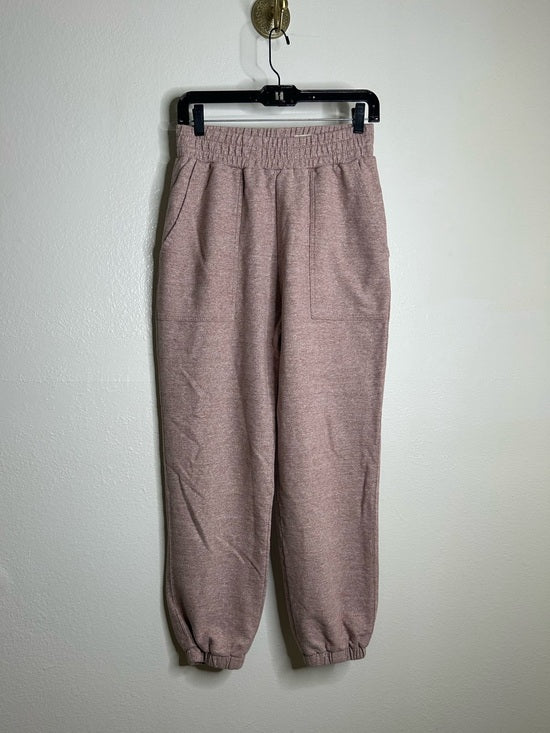 Ag Adriano Goldschmied AG 100% Cotton Heathered Pink Jogger Sweatpant - Cotton