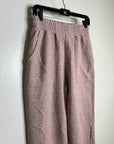 AG 100% Cotton Heathered Pink Jogger Sweatpant