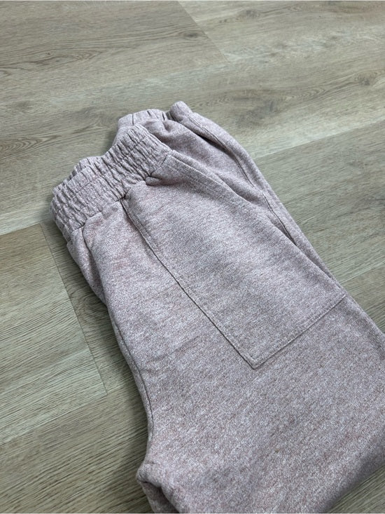 Ag Adriano Goldschmied AG 100% Cotton Heathered Pink Jogger Sweatpant - Cotton