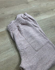 AG 100% Cotton Heathered Pink Jogger Sweatpant