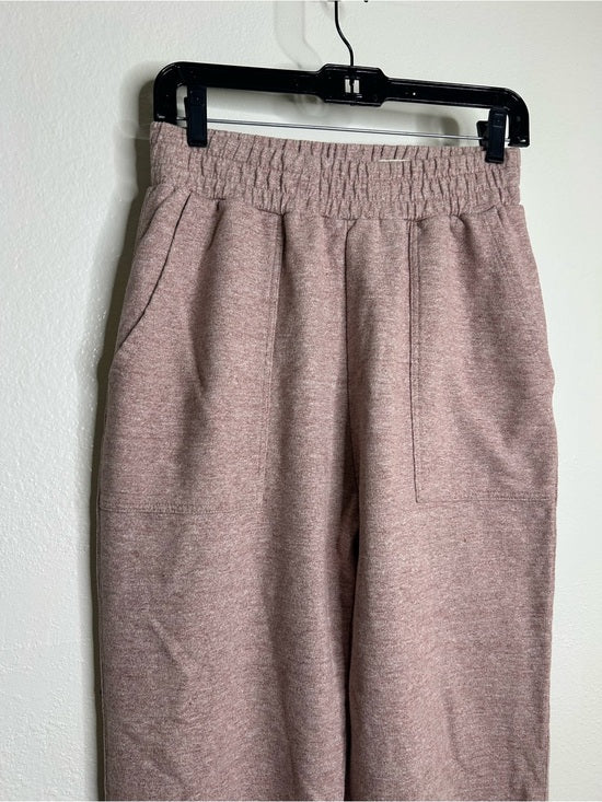 AG 100% Cotton Heathered Pink Jogger Sweatpant