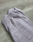 AG 100% Cotton Heathered Pink Jogger Sweatpant