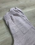 AG 100% Cotton Heathered Pink Jogger Sweatpant