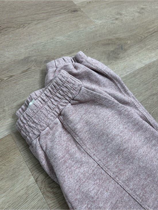 AG 100% Cotton Heathered Pink Jogger Sweatpant