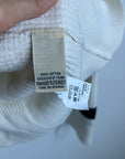 L.L. Bean 100% Cotton Sunwashed Waffle Striped Lightweight Sweater Top