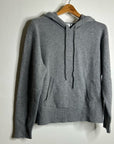 Unsubscribed 100% Cashmere Hooded Sweater Top Gray