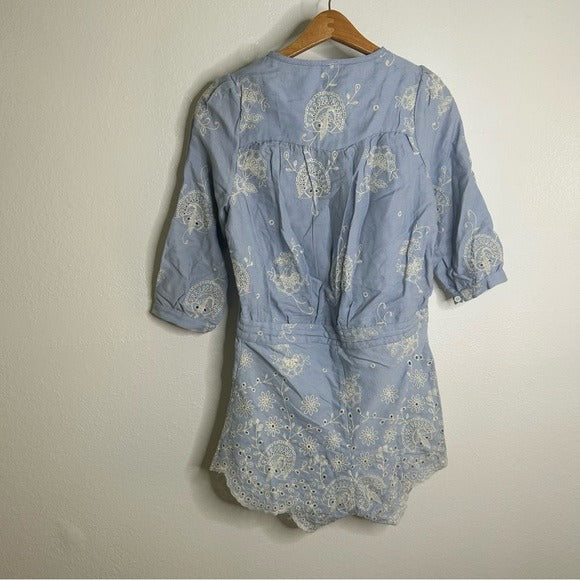 Spell Spell &amp;amp; The Gypsy 100% Cotton Casablanca Chambray Romper - Cotton