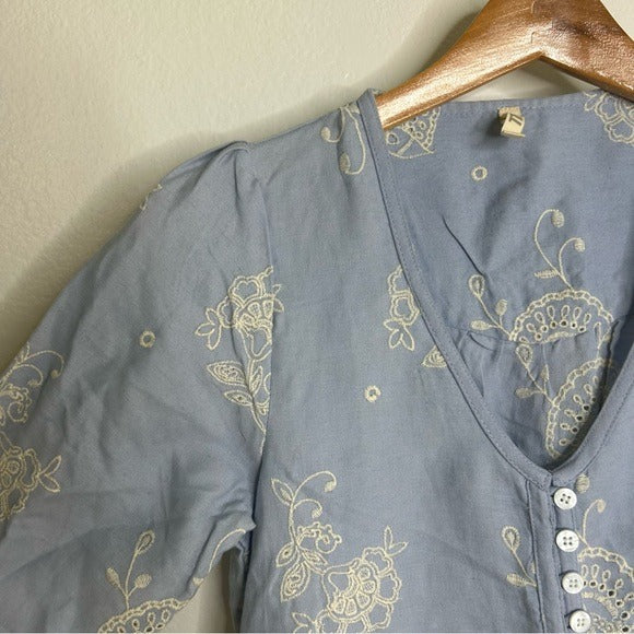Spell Spell &amp;amp; The Gypsy 100% Cotton Casablanca Chambray Romper - Cotton