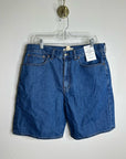 Madewell 100% Cotton The 1997 Denim Bermuda Short Medium Wash