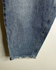 Pistola Hemp Organic Cotton Gianna Mid Rise Denim Barrel Balloon Leg Jean