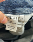 Pistola Hemp Organic Cotton Gianna Mid Rise Denim Barrel Balloon Leg Jean