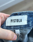 Pistola Hemp Organic Cotton Gianna Mid Rise Denim Barrel Balloon Leg Jean