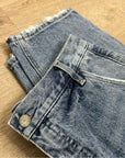 Pistola Hemp Organic Cotton Gianna Mid Rise Denim Barrel Balloon Leg Jean