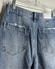 Pistola Hemp Organic Cotton Gianna Mid Rise Denim Barrel Balloon Leg Jean