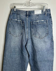 Pistola Hemp Organic Cotton Gianna Mid Rise Denim Barrel Balloon Leg Jean