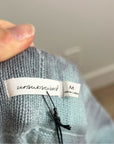 Unsubscribed 100% Cashmere Blue Tie Dye Jogger Sweater Pant Relaxed Fit