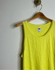 NSF 100% Supima Cotton Bright Yellow Tank Top