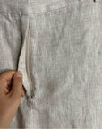 Reformation 100% Linen Gia Midi Skirt