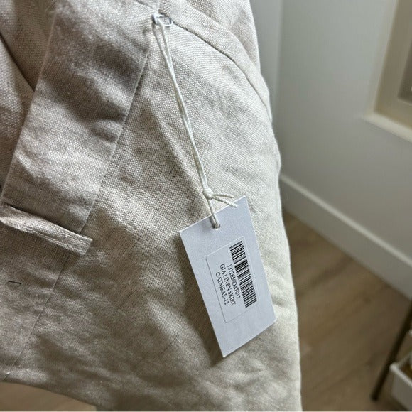 Reformation 100% Linen Gia Midi Skirt