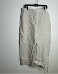 Reformation 100% Linen Gia Midi Skirt