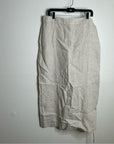 Reformation 100% Linen Gia Midi Skirt
