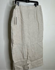 Reformation 100% Linen Gia Midi Skirt