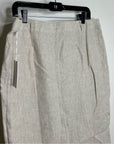 Reformation 100% Linen Gia Midi Skirt