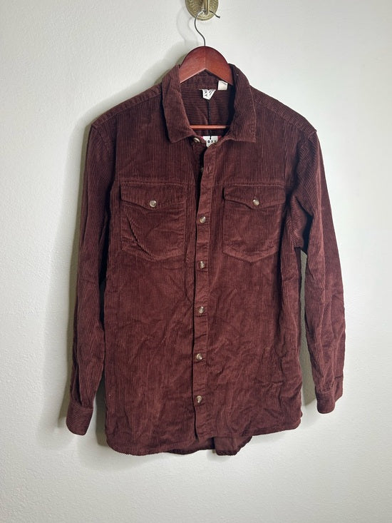Roxy Roxy 100% Cotton &amp;#39;Let it Go Cord&amp;#39; Button Down Corduroy Shirt Jacket - Cotton, Corduroy