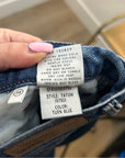 GRLFRND 100% Cotton Tatum Curved Step Hem Jeans