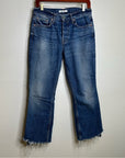 GRLFRND 100% Cotton Tatum Curved Step Hem Jeans