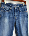 GRLFRND 100% Cotton Tatum Curved Step Hem Jeans