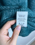 MATE The Label Luxe Alpaca Crewneck Pullover in Spruce