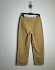 J. Crew 100% Cotton Tan Wide Leg Trouser Pant